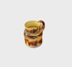 Pamono Antique French Ceramic Pitchers from Atelier Dieulefit, 1890s, Set of 5><noscript><img width=