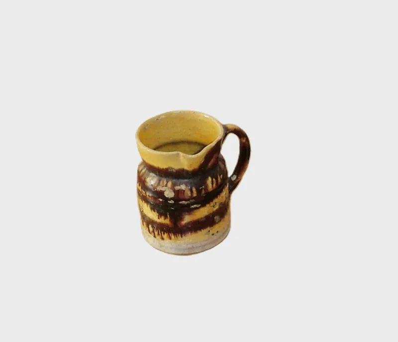 Pamono Antique French Ceramic Pitchers from Atelier Dieulefit, 1890s, Set of 5> Bottles, Carafes & Jugs