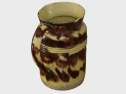Pamono Antique French Ceramic Pitchers from Atelier Dieulefit, 1890s, Set of 5><noscript><img width=