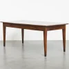 Pamono Antique French Cherry Dining Table with a Large Extendable Top and a Drawer> Dining Tables & Sets