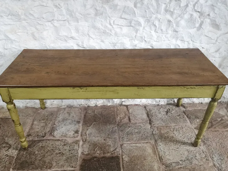 Pamono Antique French Chestnut Kitchen Table, 1780> Dining Tables & Sets