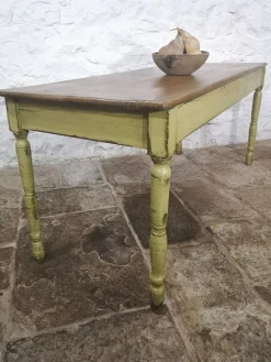 Pamono Antique French Chestnut Kitchen Table, 1780> Dining Tables & Sets