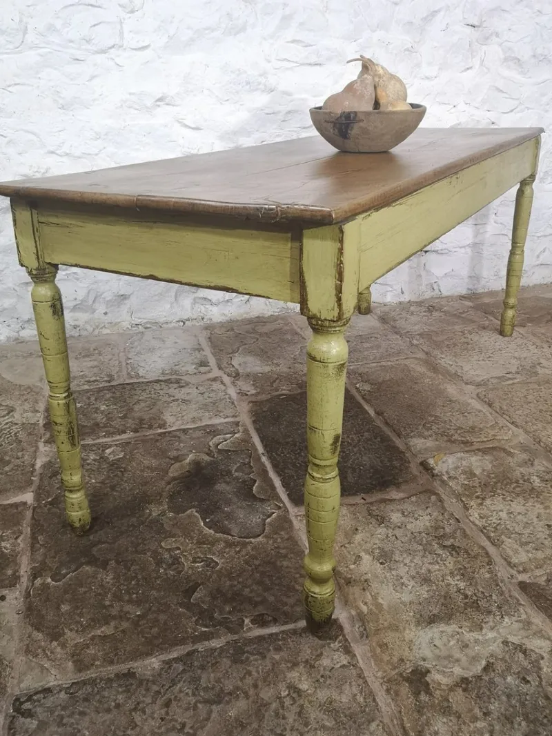 Pamono Antique French Chestnut Kitchen Table, 1780> Dining Tables & Sets