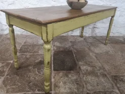 Pamono Antique French Chestnut Kitchen Table, 1780><noscript><img width=