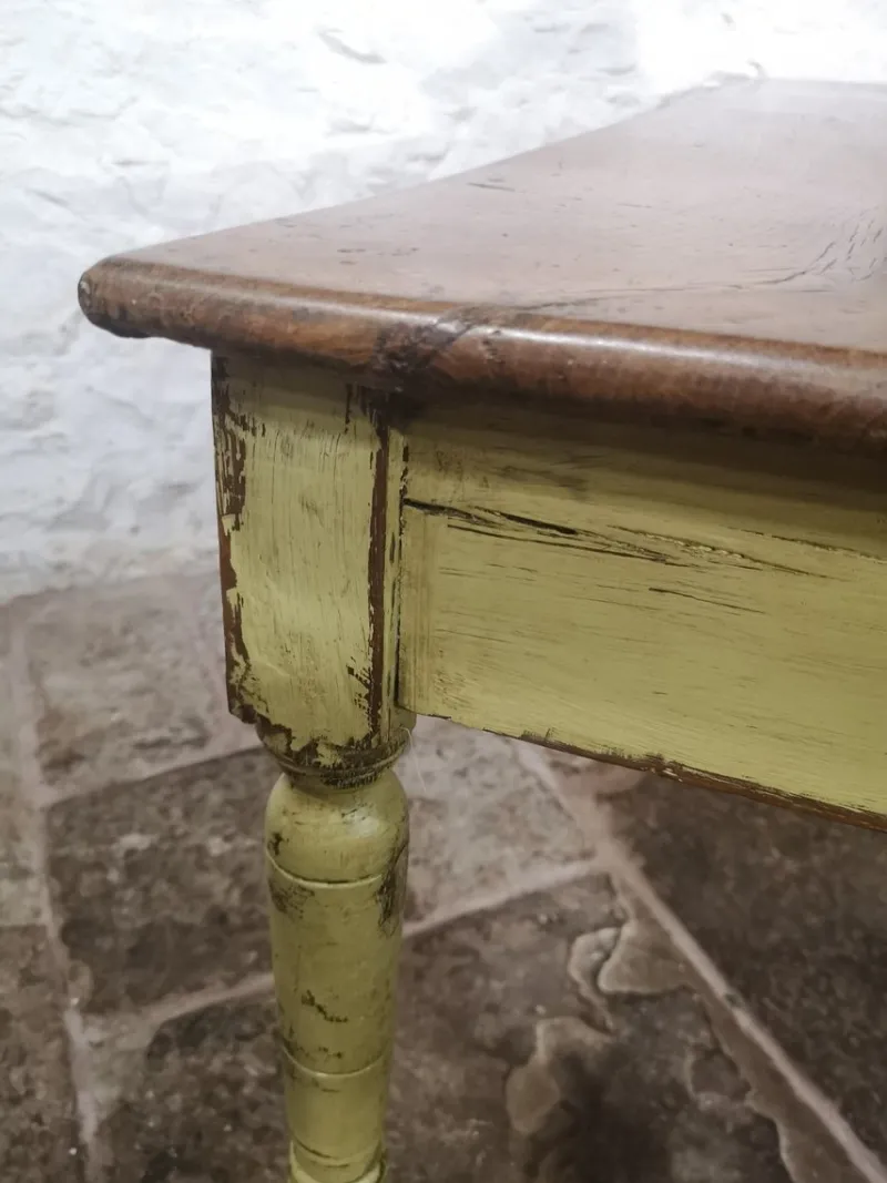 Pamono Antique French Chestnut Kitchen Table, 1780> Dining Tables & Sets