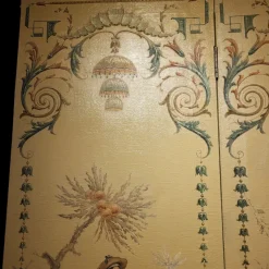 Clearance Pamono Antique French Chinoiseries Screen, Set of 2