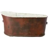 Pamono Antique French Copper Bathtub, 1890> Architectural Elements