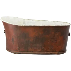 Pamono Antique French Copper Bathtub, 1890> Architectural Elements