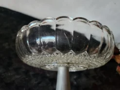 Pamono Antique French Crystal Compotier from La Samaritaine, Paris, France, Late 19th Century><noscript><img width=