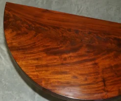 Outlet Pamono Antique French Demi Lune Extendable Games Table, 1800