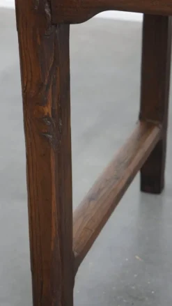 Clearance Pamono Antique French Farm Chestnut Dining Table with Drawers, Early 19th Century