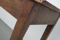 New Pamono Antique French Farmhouse Elm Dining Table, 19th Century