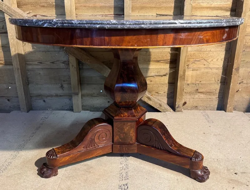Pamono Antique French Gueridon Centre Table, 1830