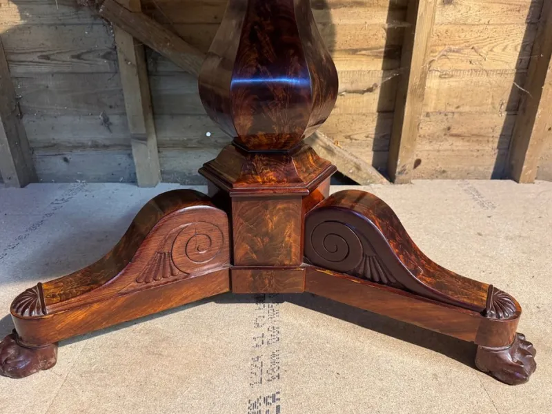 Pamono Antique French Gueridon Centre Table, 1830