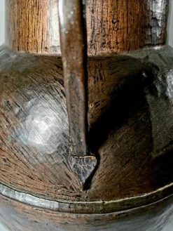 Outlet Pamono Antique French Hammered Copper Jug