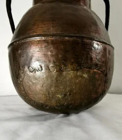 Outlet Pamono Antique French Hammered Copper Jug