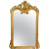 Clearance Pamono Antique French Louis XV Style Gold Gilt Mirror, 1820