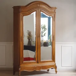 Discount Pamono Antique French Louis XV Style Mirror Cabinet, 1890s