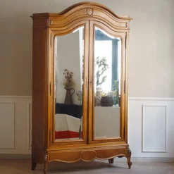 Discount Pamono Antique French Louis XV Style Mirror Cabinet, 1890s
