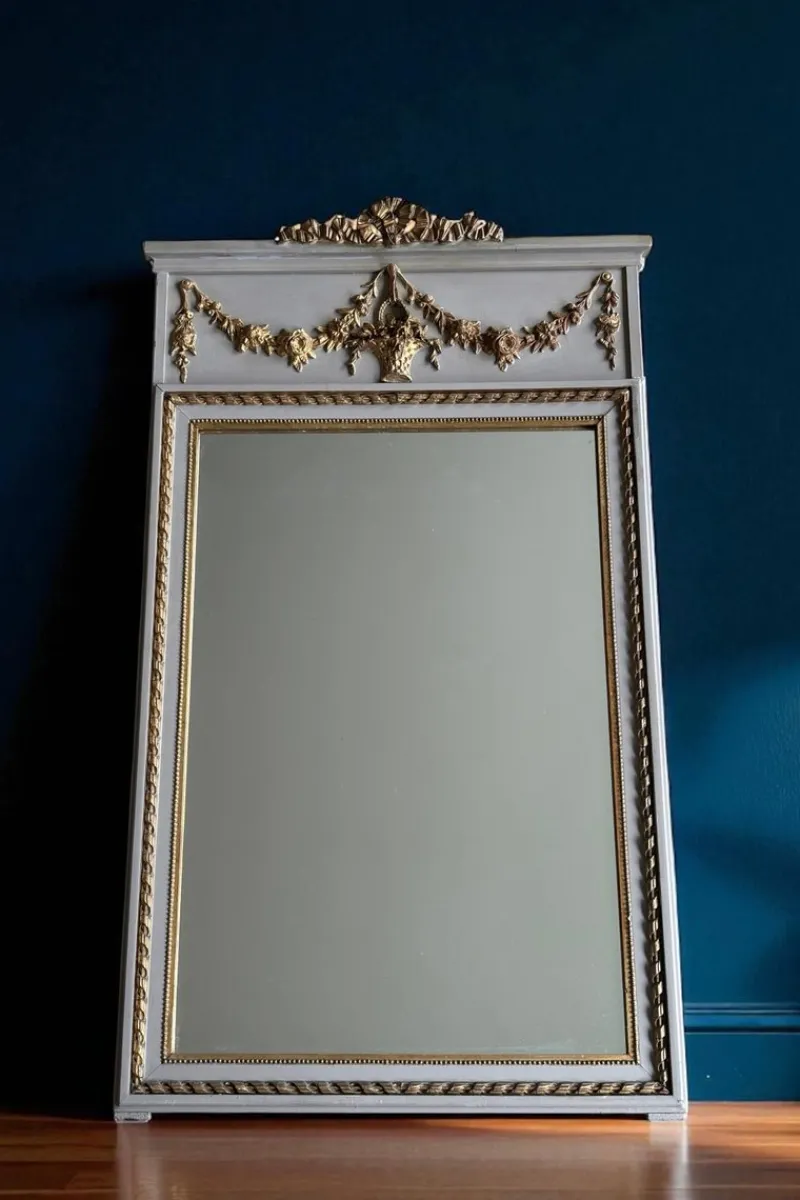 Online Pamono Antique French Louis XVI Style Mirror, 1890s