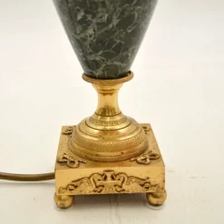 Clearance Pamono Antique French Marble and Gilt Metal Table Lamp, 1890s