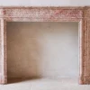 Pamono Antique French Marble Fireplace in Pink Tones> Fireplaces And Mantels