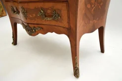 Outlet Pamono Antique French Marble Top Bombe Commode, 1890s