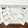 Pamono Antique French Monogrammed Embroidered Tablecloth and Napkins, 1900, Set of 13> Dinnerware Accessories