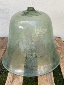 Pamono Antique French Mouth Blown Glass Greenhouse Bell, 1890s> Garden Accessories