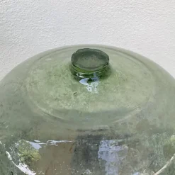 Pamono Antique French Mouth Blown Glass Greenhouse Bell, 1890s><noscript><img width=
