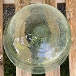 Pamono Antique French Mouth Blown Glass Greenhouse Bell, 1890s><noscript><img width=
