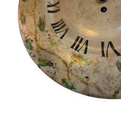 Best Pamono Antique French Painted Kitchen Clock from Japy, Late 1800s