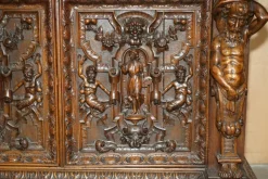 Pamono Antique French Sideboard in Walnut, 1850><noscript><img width=