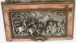 Discount Pamono Antique French Silvered and Gilted Copper Jewellery Casket Box from AB Paris