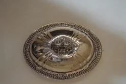 Pamono Antique French Silver-Plated Cloche> Serving Dishes