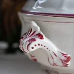 Pamono Antique French Soup Tureen from Lunéville, Early 20th Century><noscript><img width=