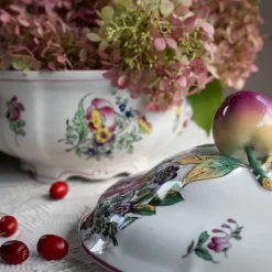 Pamono Antique French Soup Tureen from Lunéville, Early 20th Century><noscript><img width=