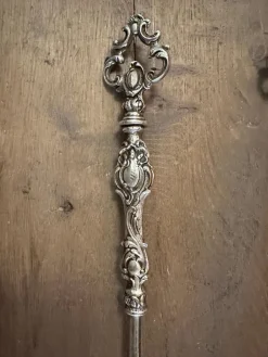 Discount Pamono Antique French Steel Ornate Fire Tools, Set of 3