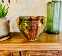 Pamono Antique French Terracotta Cachepots or Planters, 19th Century, Set of 3> Planters And Jardiniere