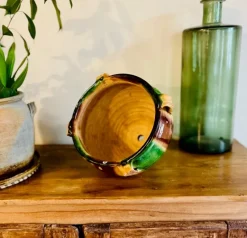 Pamono Antique French Terracotta Cachepots or Planters, 19th Century, Set of 3><noscript><img width=