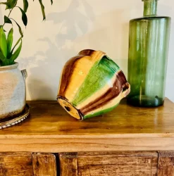 Pamono Antique French Terracotta Cachepots or Planters, 19th Century, Set of 3><noscript><img width=