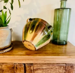 Pamono Antique French Terracotta Cachepots or Planters, 19th Century, Set of 3><noscript><img width=
