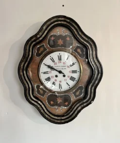 Pamono Antique French Victorian Wall Clock, 1860s> Clocks