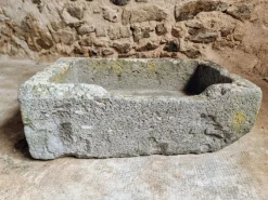 Pamono Antique French Volcanic Stone Trough, 18th Century><noscript><img width=