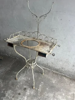 Pamono Antique French Wrought Iron Washstand, 19th Century><noscript><img width=