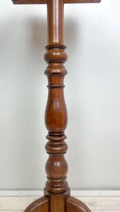Pamono Antique Gentleman's Barber Shaving Mirror Stand, 1930s><noscript><img width=
