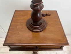 Pamono Antique Gentleman's Barber Shaving Mirror Stand, 1930s><noscript><img width=