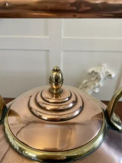 Pamono Antique George III Copper Kettle, 1800s><noscript><img width=