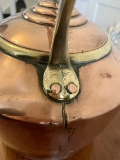 Pamono Antique George III Copper Kettle, 1800s><noscript><img width=