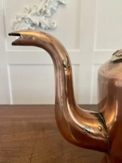 Pamono Antique George III Copper Kettle, 1800s><noscript><img width=